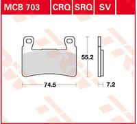 TRW Lucas MCB703CRQ Pastiglia freno da corsa
