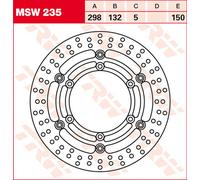 TRW Lucas MSW235 Disco dei freni galleggiante