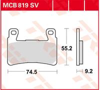 FERODO FDB2079ST Kit pastiglie freni