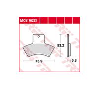 TRW Lucas Sinter Offroad MCB762SI Pastiglie freno