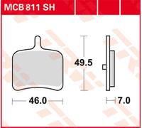 TRW Lucas Sintered fodera MCB811SH