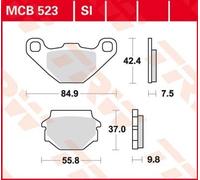 Set di pastiglie freno, freno a disco LUCAS TRW MCB523SI