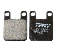 TRW MCB535 Organic Allround Kit pastiglie freno per Italjet Formula Assale Anteriore, Assale Posteriore e Altre Moto