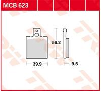 TRW MCB623 Kit pastiglie freni