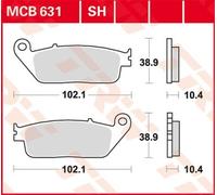 TRW MCB631SH Kit pastiglie freni