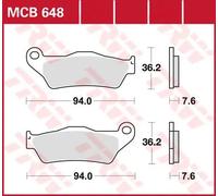TRW MCB648 BRAKE PAD KTM EXC 530 CHAMPIONS EDITION 2010