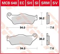 Set di pastiglie freno TRW MCB648EC