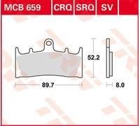 Set di pastiglie freno TRW MCB659