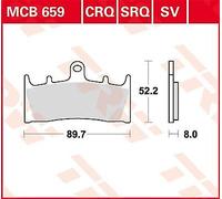 TRW MCB659SV BRAKE PAD SV SINTER PERFORMANCE STREET PER SUZUKI GSX 1400 2006