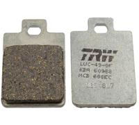TRW MCB688EC Organic Low Budget Kit pastiglie freno per Piaggio TPH Assale Anteriore e Altre Moto