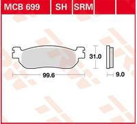 TRW MCB699 Kit pastiglie freni