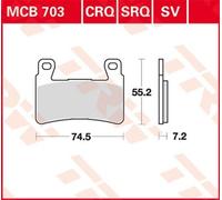 TRW Lucas Rivestimento sinterizzato MCB703SV