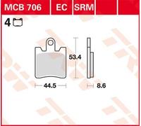 TRW MCB706 Kit pastiglie freni