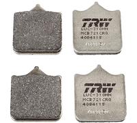 TRW MCB721CRQ Hyper Carbon Racing Kit pastiglie freno per Ktm SM Assale Anteriore e Altre Moto