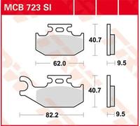 TRW MCB723SI BRAKE PAD FOR JOHN DEERE BUCK 500 AUTO 4X4 2005