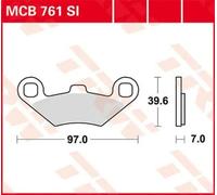 TRW MCB761SI BRAKE PAD POLARIS SPORTSMAN 800 EFI X2 4X4 2009