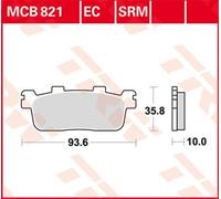 TRW MCB821SRM Kit pastiglie freni