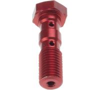 TRW MCH951R DOUBLE BANJO BOLT M10X1.25 ALUMINIUM RED HONDA CX 650 C CUSTOM 1984