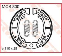 TRW MCS800 BRAKE SHOES STANDARD PIAGGIO ZIP 50 FAST RIDER 1996