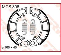 TRW MCS806 BRAKE SHOES STANDARD HONDA CX 500 C CUSTOM 1981