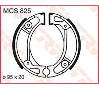 TRW MCS825 BRAKE SHOES STANDARD HONDA XR 70 R 1999