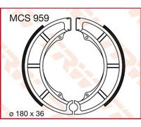 TRW MCS959 GANASCE FRENO PER SUZUKI LT-A 400 2X4 KINGQUAD 2008
