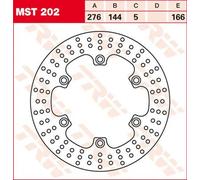 TRW Lucas Dischi Freno MST202,DIAM.276 MM,FISSO