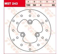 TRW MST243 DISCO FRENO TONDO FISSO FINO A 219 MM DERBI PREDATOR 50 LC 2000