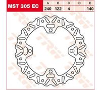 TRW MST305EC DISCHI FRENO EC PER SUZUKI RMX 450 Z 2012