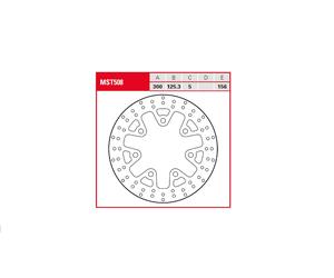 TRW MST508 ROTOR HARLEY FLHTK 1584 ABS ELECTRA GLIDE ULTRA LIMITED 2011