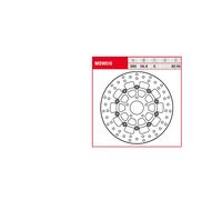 Disco freno TRW MSW510, 1 Pezzo