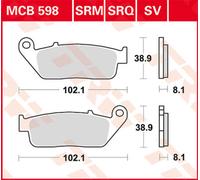 TRW Past.fr. TRW Performance Comfort (PC) CARBONIO, MCB 598 PC