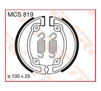 Set di pastiglie freno TRW MCS819