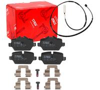 TRW Pastiglie Freno + Contatto Posteriore Adatto A per BMW 1er E81 E87 3er E90