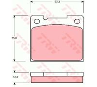 TRW Pastiglie Freno GDB1066 Ceppi Freno per Volvo 940 II Combo 945