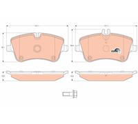 TRW GDB1413 Kit pastiglie freni