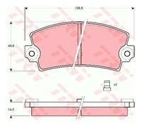 TRW Pastiglie Freno GDB149 Ceppi Freno per Talbot Murena X