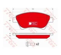 TRW Pastiglie Freno GDB1552DTE Ceppi Freno per Renault Megane II BM0/1_ CM0/1_