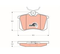 TRW Pastiglie Freno GDB823 Audi A4 avant (8e)(2001->) 1,6 - 75 kw 101cv cat (alz