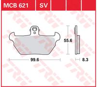 TRW Pastiglie Freno Organiche MCB 621