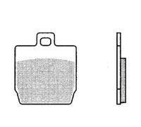 TRW Set pastiglie freno MCB701EC per freno a disco