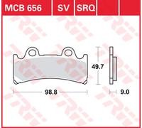 TRW Pastiglie Freno Sinter. Con Abe MCB 656 SV - LUCAS