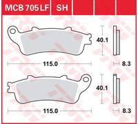 TRW Pastiglie Freno Sinter. Con Abe MCB 705 SH - LUCAS