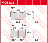 TRW Pastiglie Freno Sinter. Con Abe MCB 828 SV