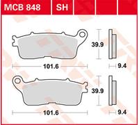 TRW Pastiglie Freno Sinter. Con Abe MCB 848 SH
