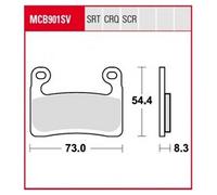 TRW Pastiglie Freno Sinter. Con Abe MCB 901 SV -
