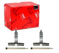 TRW Kit accessori pastiglie freno PFK412 Mercedes-Benz C-Class (W202) C 180 (202.018) Posteriore
