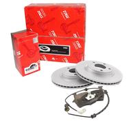 TRW Set Freni Dischi Anteriori Ventilati + Pastiglie per Renault Clio I