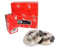 TRW Set Freni Dischi Freno Pieno Posteriore + Pastiglie Freno per Renault Grand