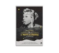 TRWHRYERYRH Poster di Nino Rota Le Notti Di Cabiria, decorazione artistica da parete, stile vintage, per soggiorno, camera da letto, 40 x 60 cm, senza cornice